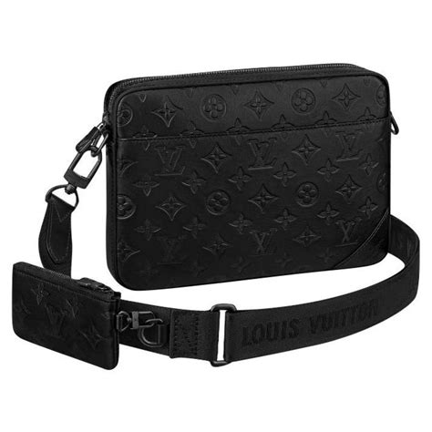 louis vuitton black men's bag